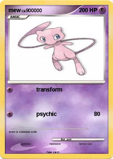 Pokemon mew