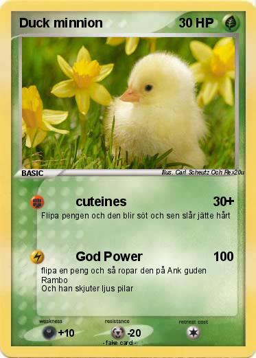 Pokemon Duck minnion