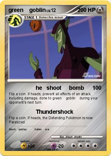 Pokemon green    goblin
