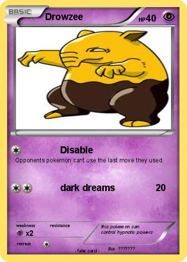 Pokemon Drowzee