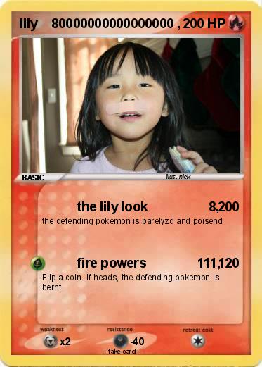 Pokemon lily    80000000000000000 ,