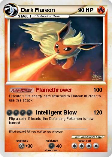 Pokemon Dark Flareon