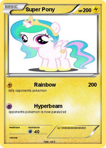 Pokemon Super Pony