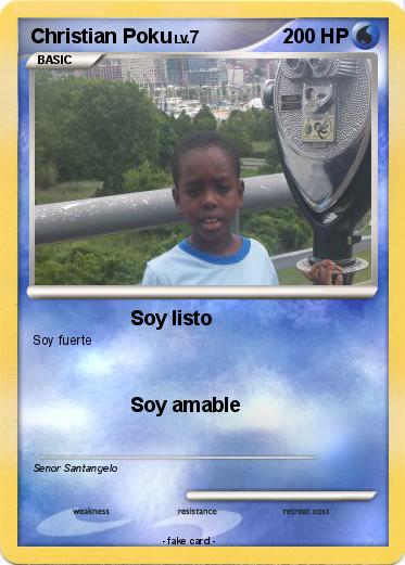 Pokemon Christian Poku