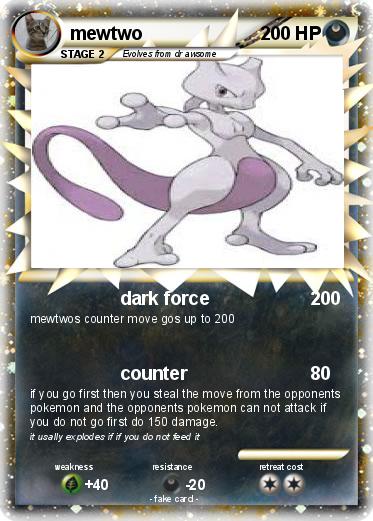 Pokemon mewtwo