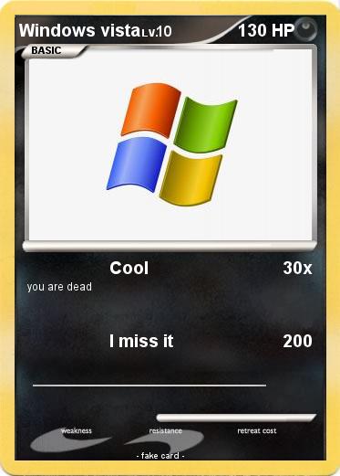 Pokemon Windows vista
