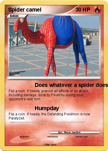 Pokemon Spider camel