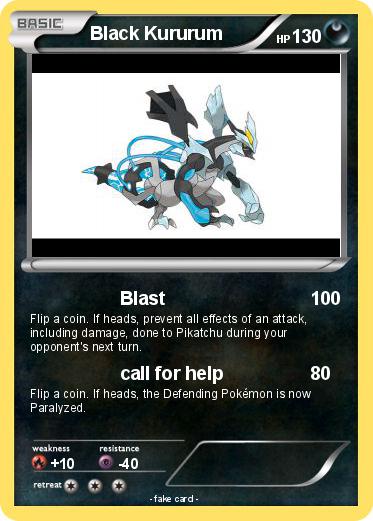 Pokemon Black Kururum