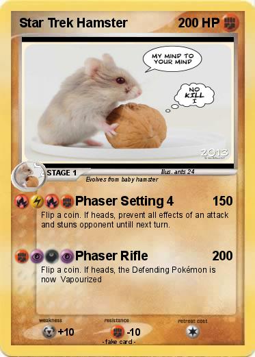 Pokemon Star Trek Hamster