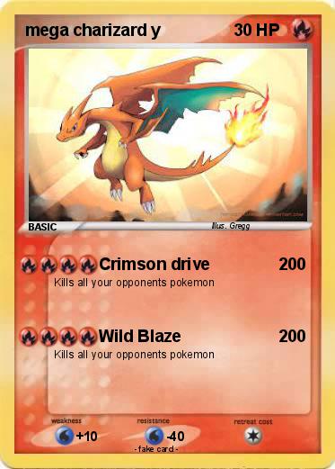 Pokemon mega charizard y