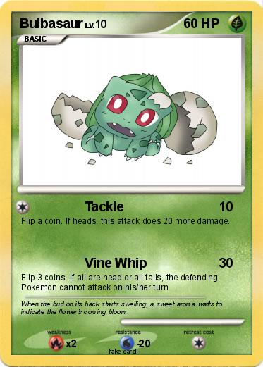 Pokemon Bulbasaur