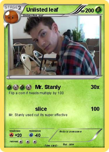 Pokemon Unlisted leaf