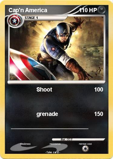 Pokemon Cap'n America