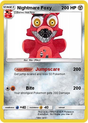 Pokemon Nightmare Foxy