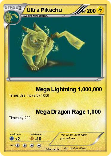 Pokemon Ultra Pikachu
