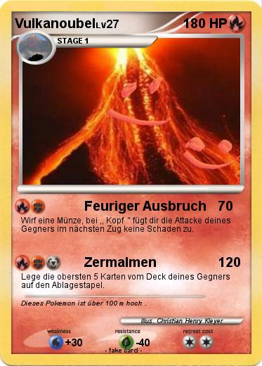 Pokemon Vulkanoubel