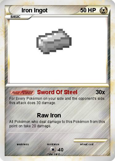 Pokemon Iron Ingot