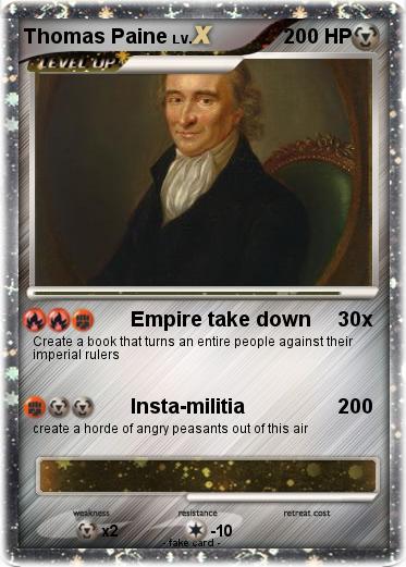 Pokemon Thomas Paine