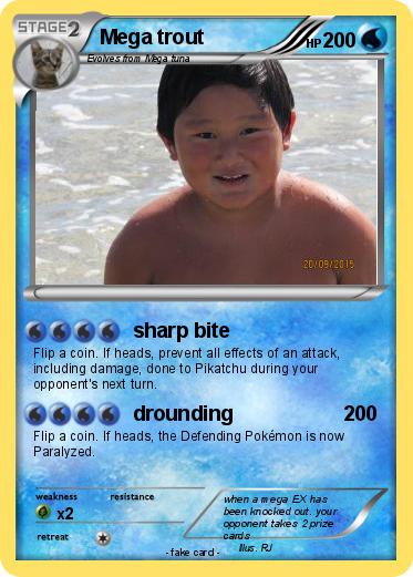 Pokemon Mega trout