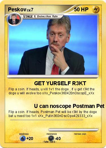 Pokemon Peskov