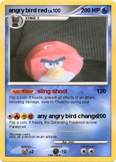 Pokemon angry bird red