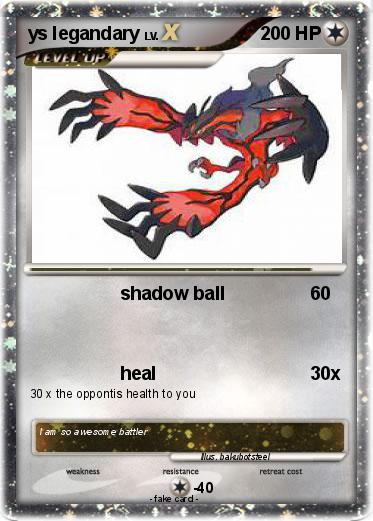 Pokemon ys legandary