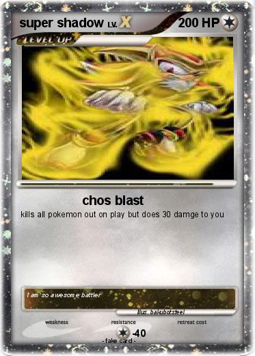 Pokemon super shadow