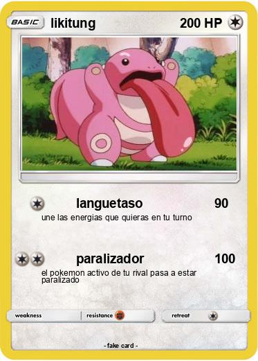 Pokemon likitung