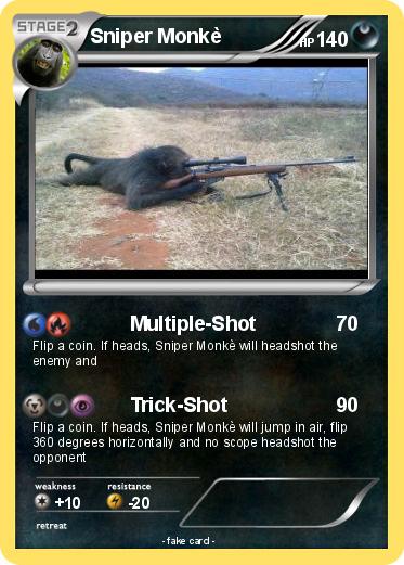 Pokemon Sniper Monkè