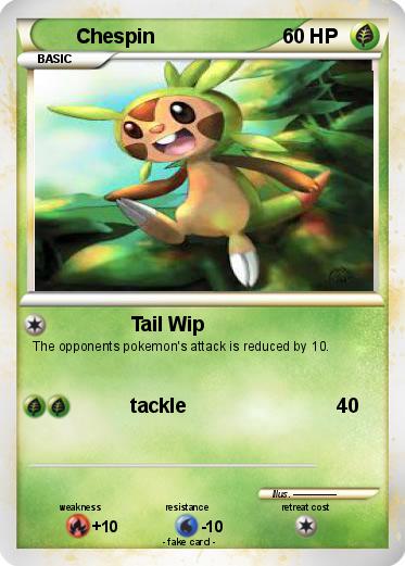 Pokemon Chespin