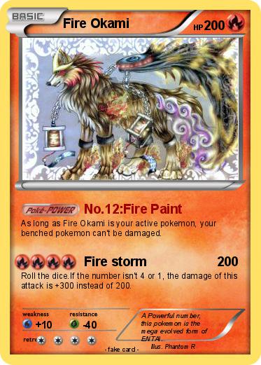 Pokemon Fire Okami