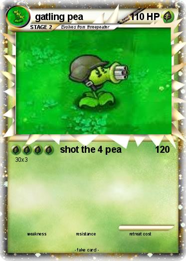 Pokemon gatling pea
