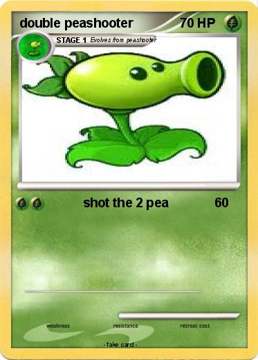 Pokemon double peashooter