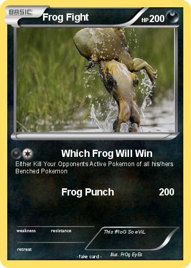 Pokemon Frog Fight