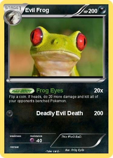 Pokemon Evil Frog