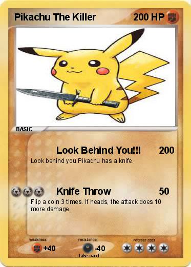 Pokemon Pikachu The Killer
