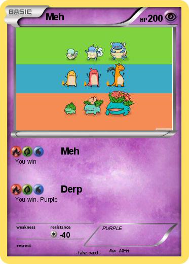 Pokemon Meh