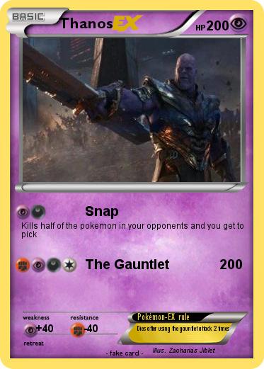 Pokemon Thanos