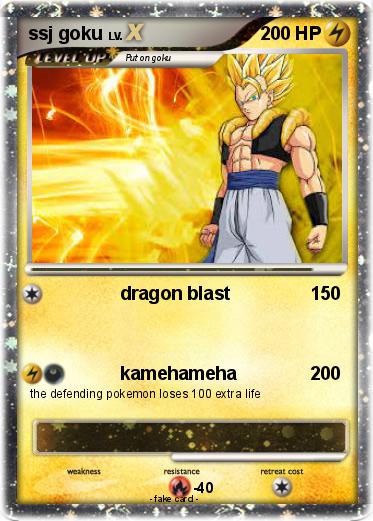 Pokemon ssj goku