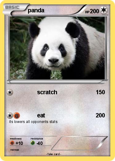 Pokemon panda