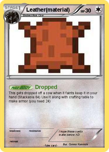 Pokemon Leather(material)