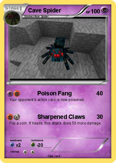Pokemon Cave Spider