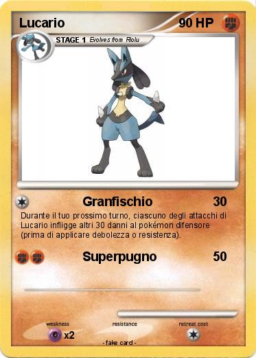 Pokemon Lucario