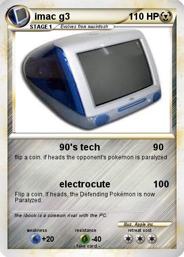 Pokemon imac g3