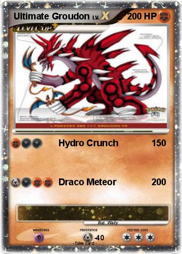 Pokemon Ultimate Groudon