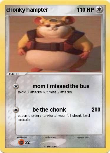 Pokemon chonky hampter