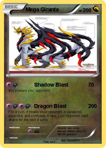 Pokemon Mega Giranta