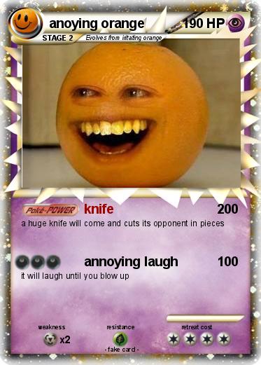 Pokemon anoying orange