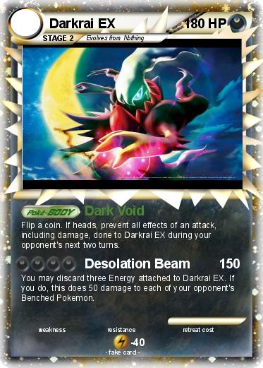 Pokemon Darkrai EX