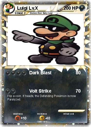 Pokemon Luigi Lv.X